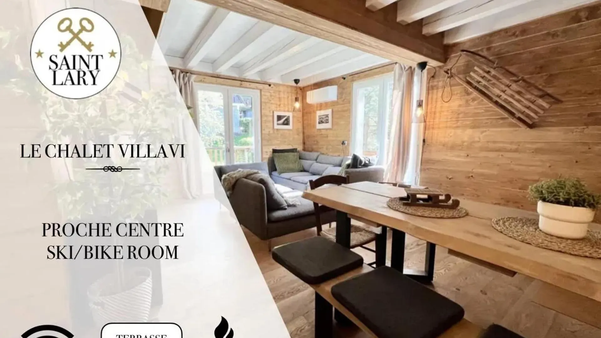 Chalet Charmant A Saint-Lary-Soulan Avec Cheminee